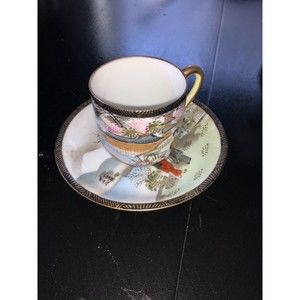Vintage Demitasse Tea Cup & Saucer Ardalt #6076 Japan